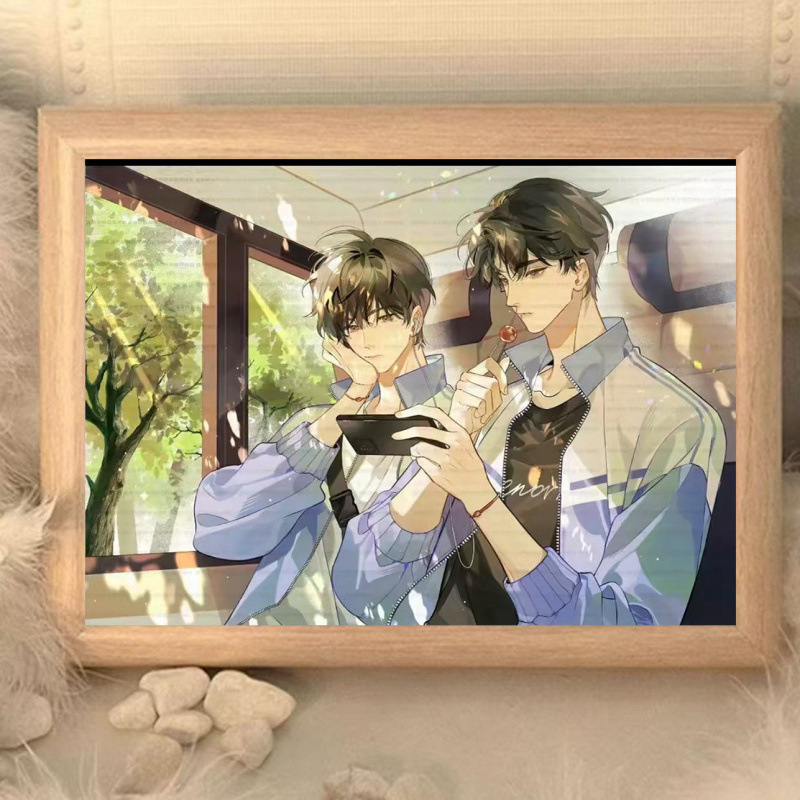 Khung ảnh Ngụy trang học tra 17*21cm Mẫu 17