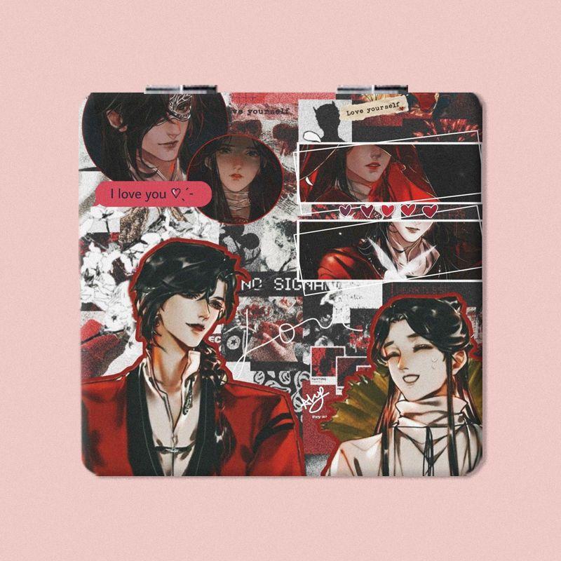 Gương cầm tay Thiên quan tứ phúc Mẫu 8