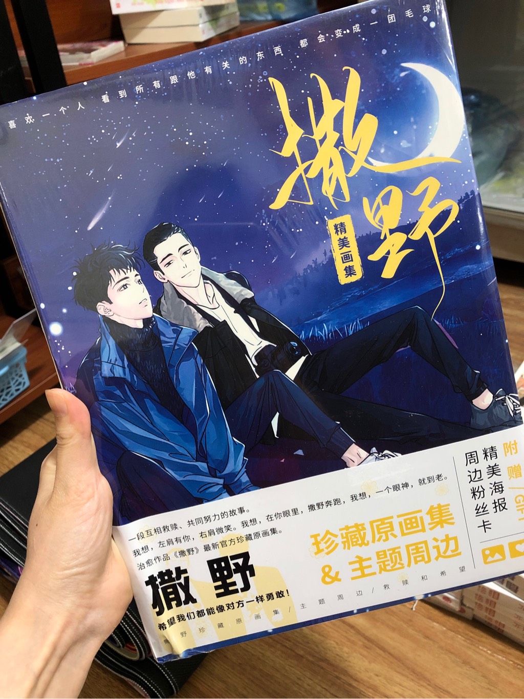 Artbook Tát dã bìa cứng mẫu 1