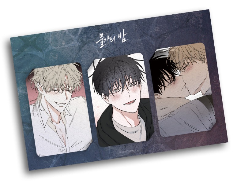 Set lenti card Đêm bên làn nước - HÀNG CHÍNH HÃNG