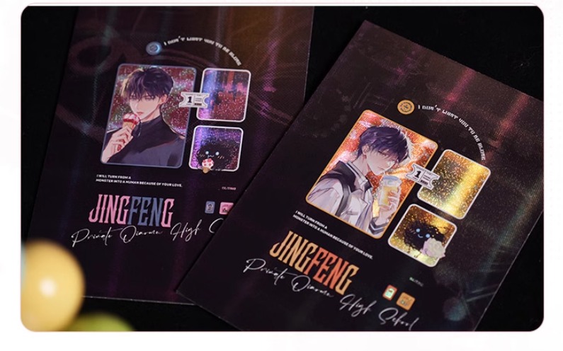 Set card Ta phong thần trong trò chơi kinh dị chính hãng- Mẫu 3
