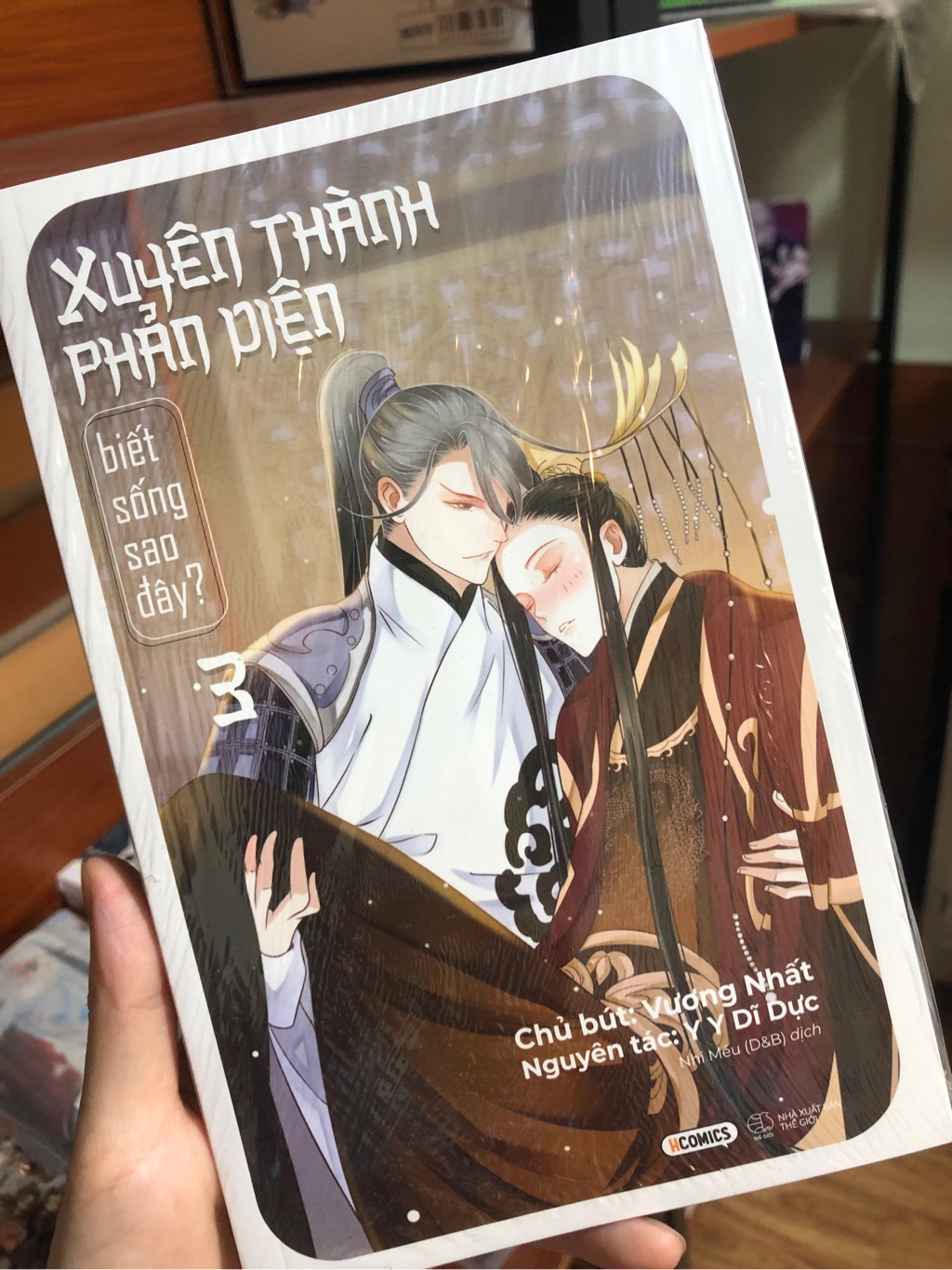 Sách Xuyên thành phản diện tập 3 thường