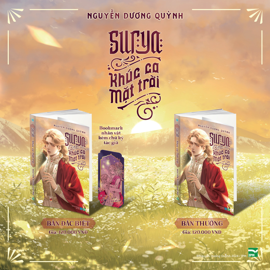 Tiểu thuyết SURYA - Khúc ca Mặt trời [BẢN THƯỜNG]