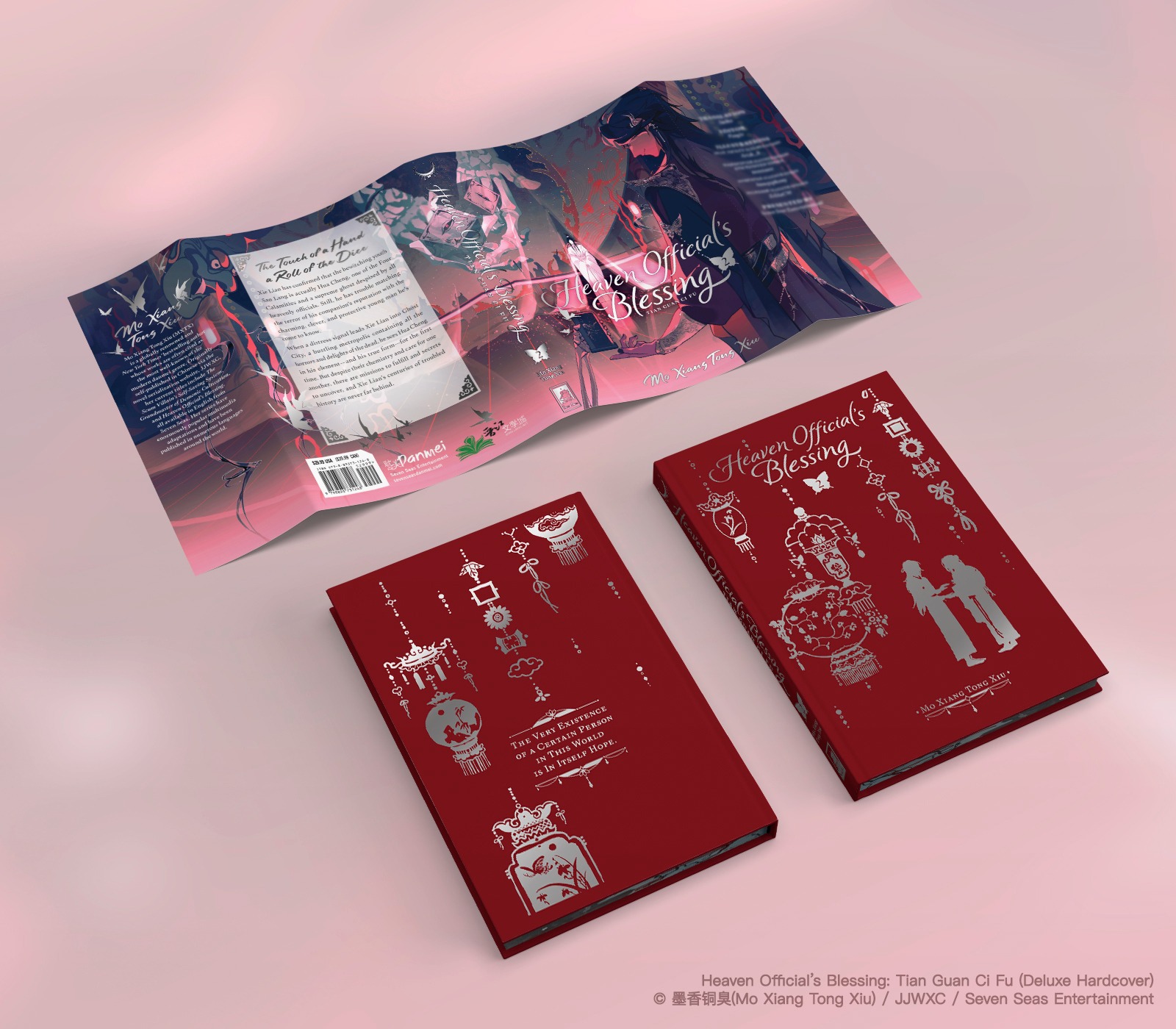 Tiểu thuyết Thiên quan tứ phúc bìa cứng Tập 2 BẢN ANH