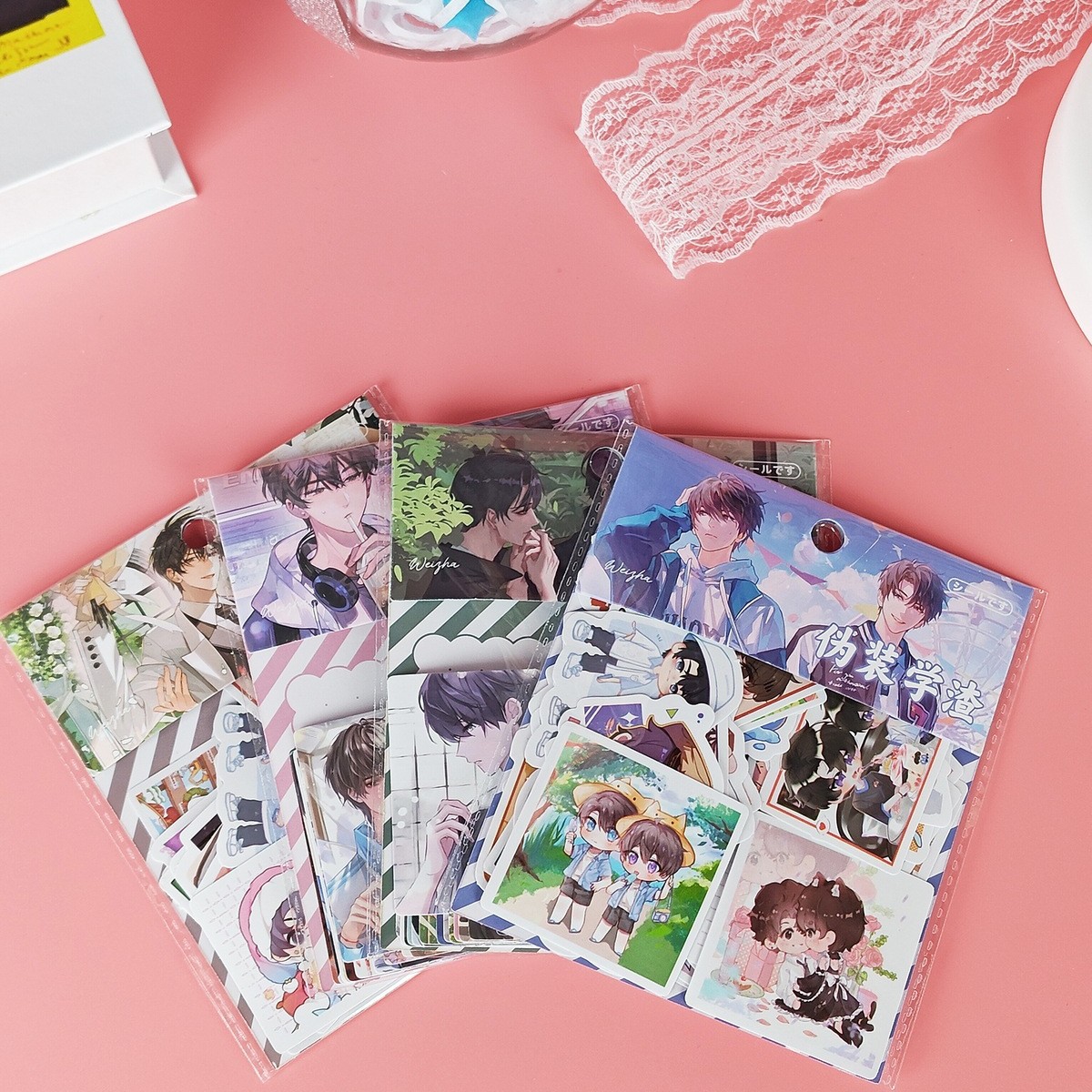 Sticker Ngụy trang học tra (chọn mẫu thì báo)