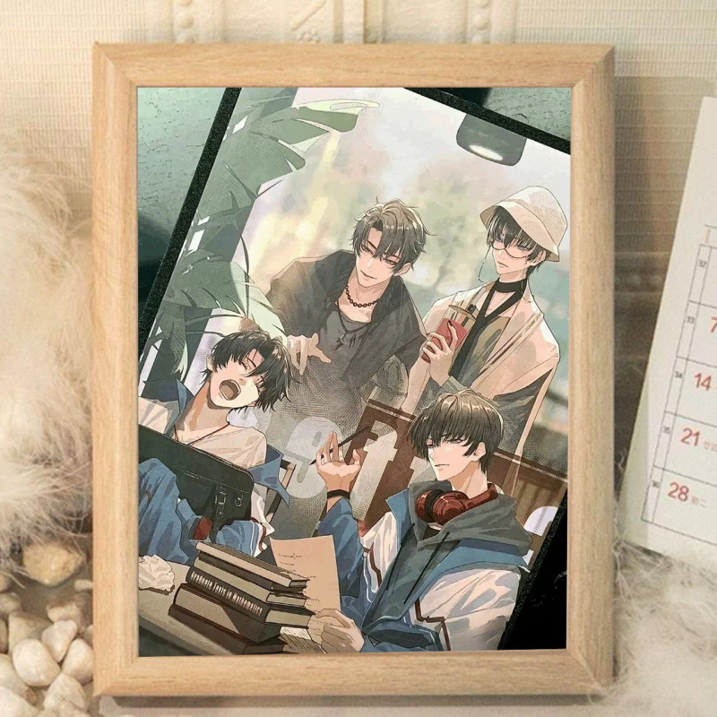 Khung ảnh Ngụy trang học tra 17*21cm Mẫu 14