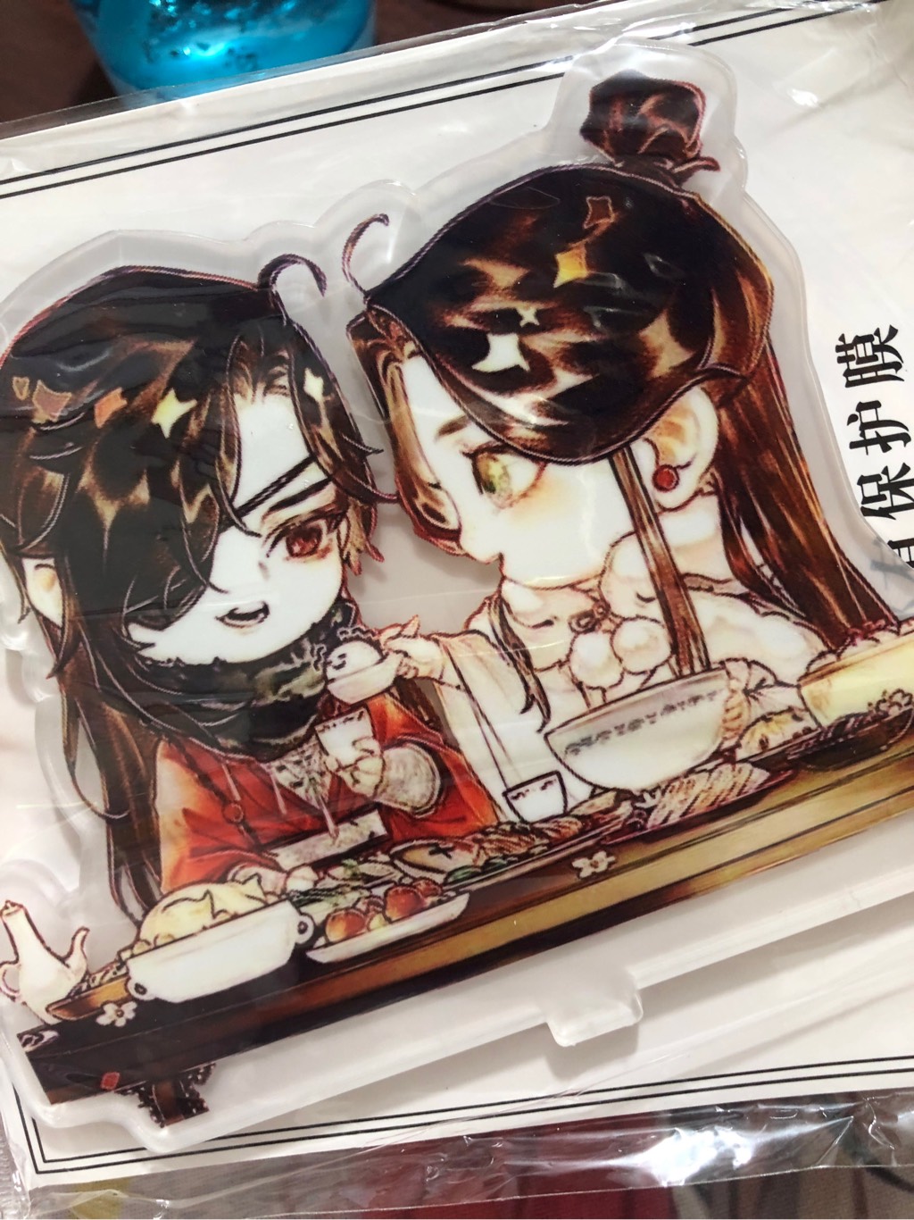 Standee Thiên quan tứ phúc mẫu ăn uống