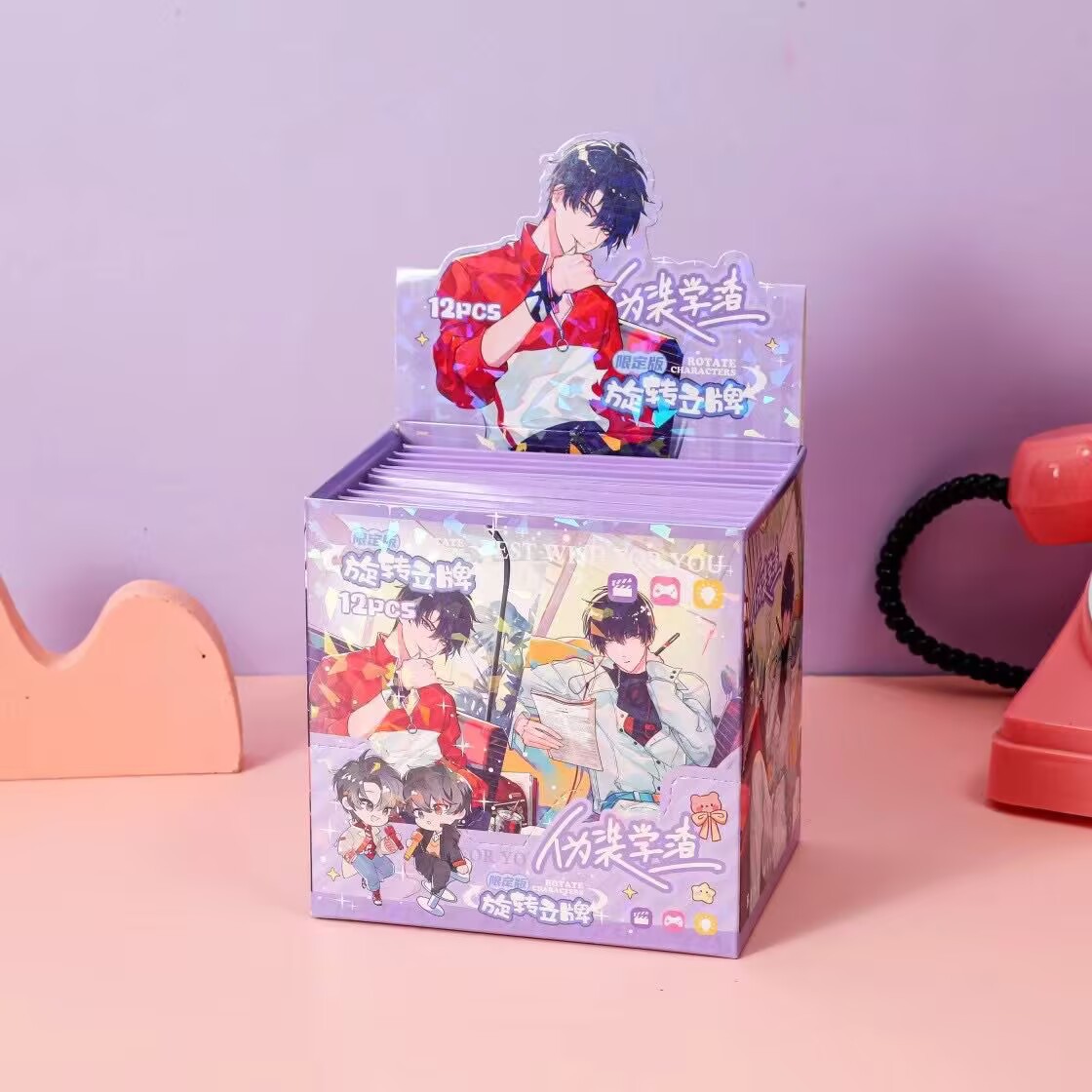 Pack standee xoay Ngụy trang học tra ngẫu nhiên 09072025