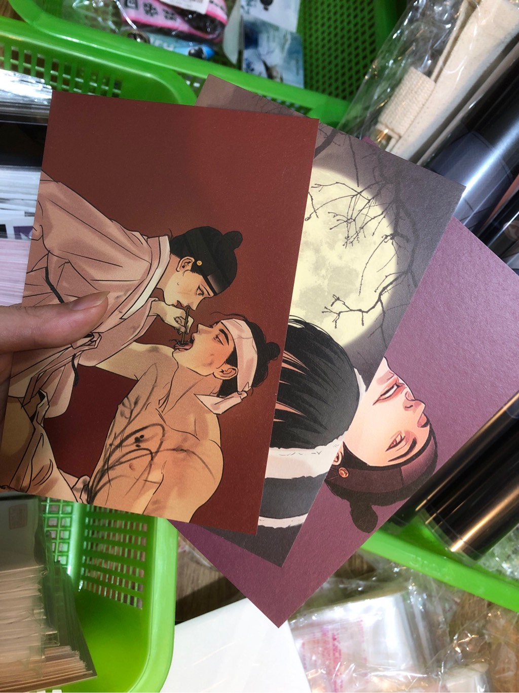 Set postcard 3 tấm Dạ ký hàng chính hãng
