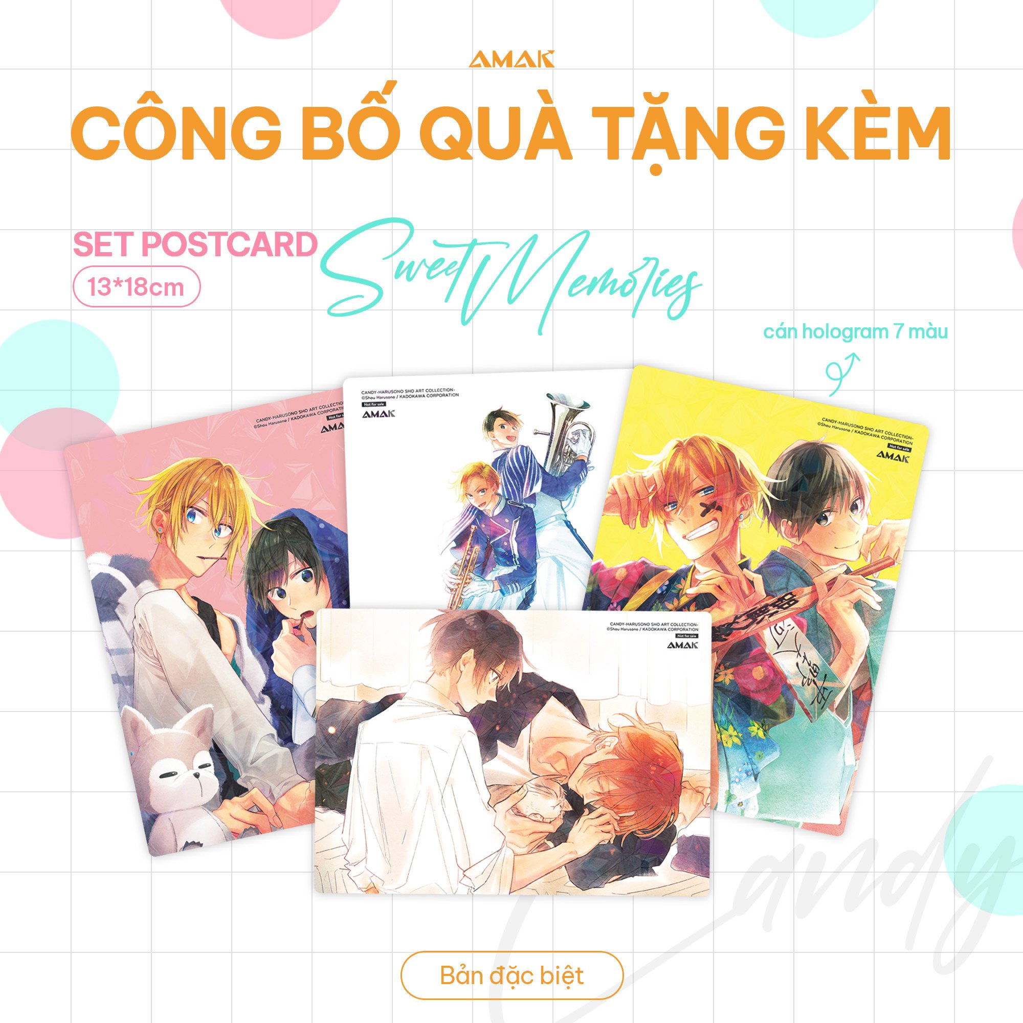 Artbook: CANDY - SHOU HARUSONO ART COLLECTION [BẢN ĐẶC BIỆT- bản Việt]