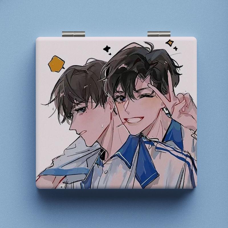 Gương cầm tay Ngụy trang học tra Mẫu 1