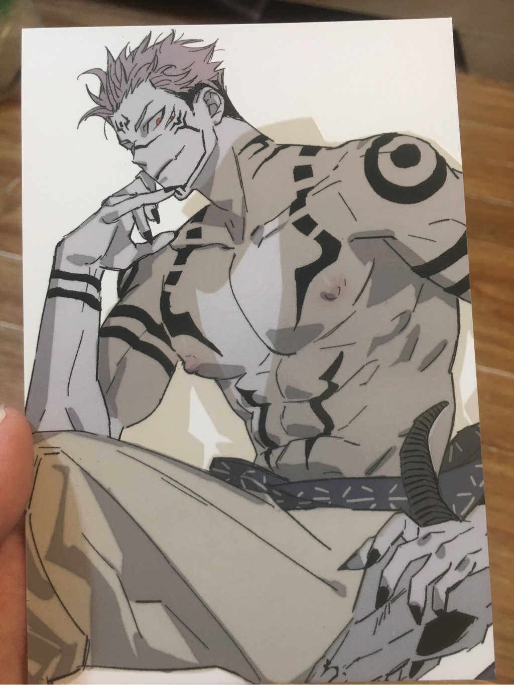 Bộ card chuyển nhiệt Jujutsu Kaisen