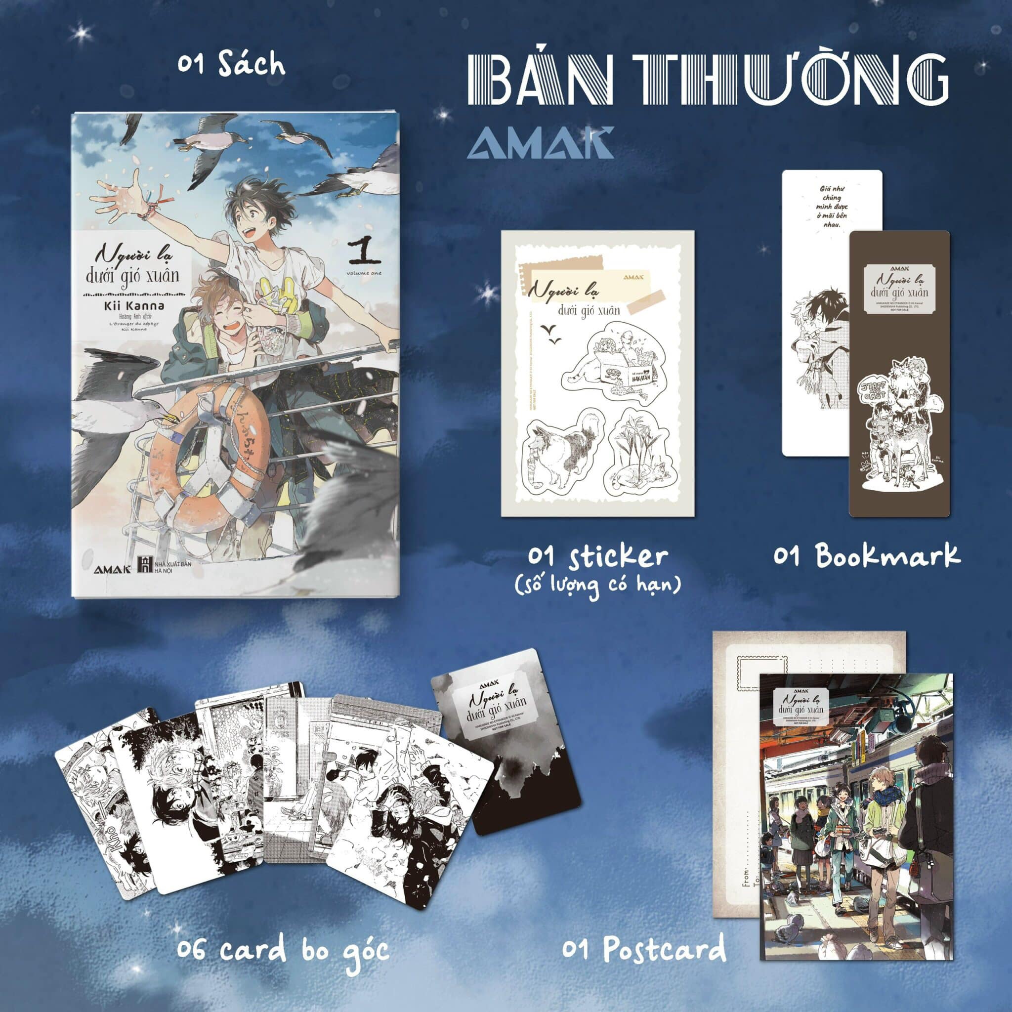 Truyện tranh Người Lạ Dưới Gió Xuân Tập 1 [BẢN THƯỜNG]