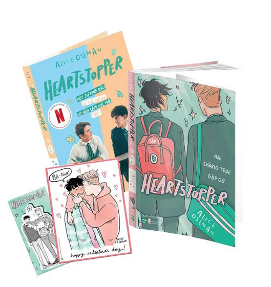 Truyện tranh Heartstopper TẬP 1 [BẢN ĐẶC BIỆT]