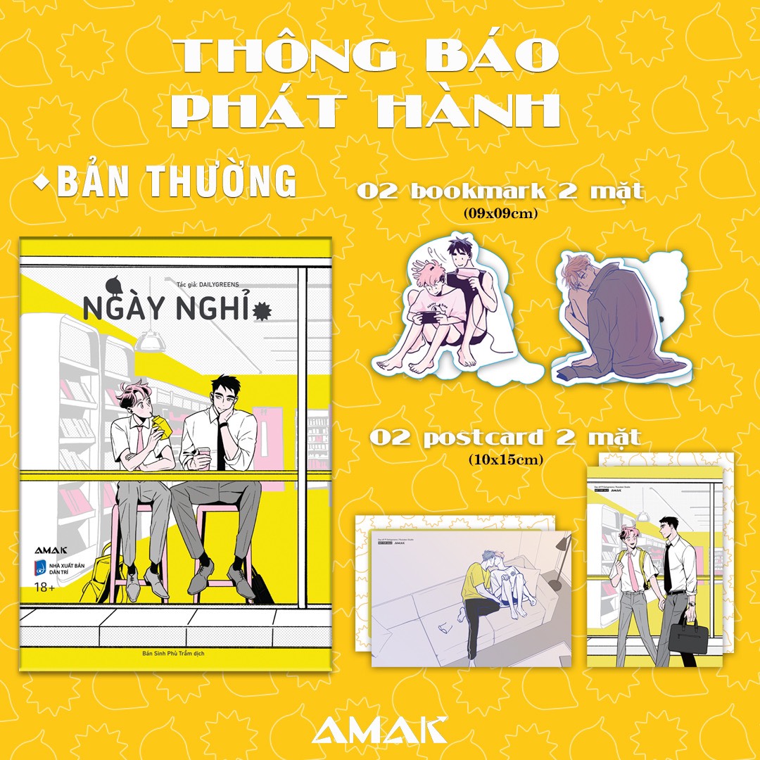 Truyện tranh NGÀY NGHỈ [BẢN THƯỜNG KÈM POSTER]