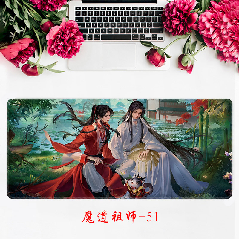Lót chuột 300*800*3mm Thiên quan tú phúc Mẫu 3