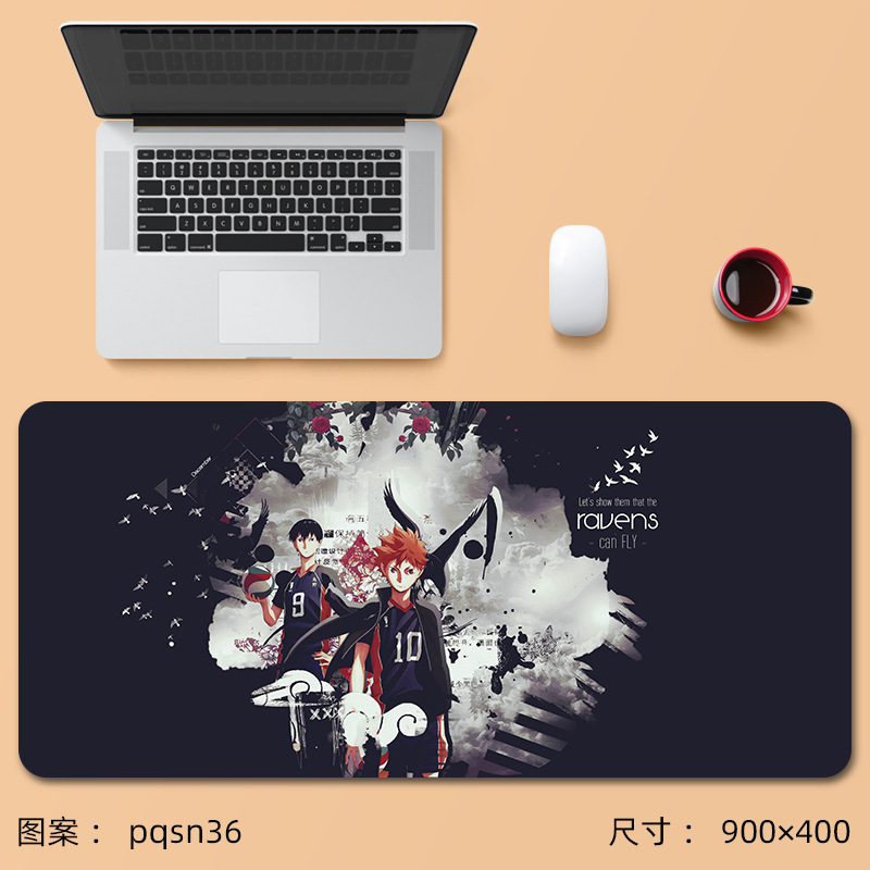 Lót chuột 300*800*3mm Haikyuu Mẫu 12