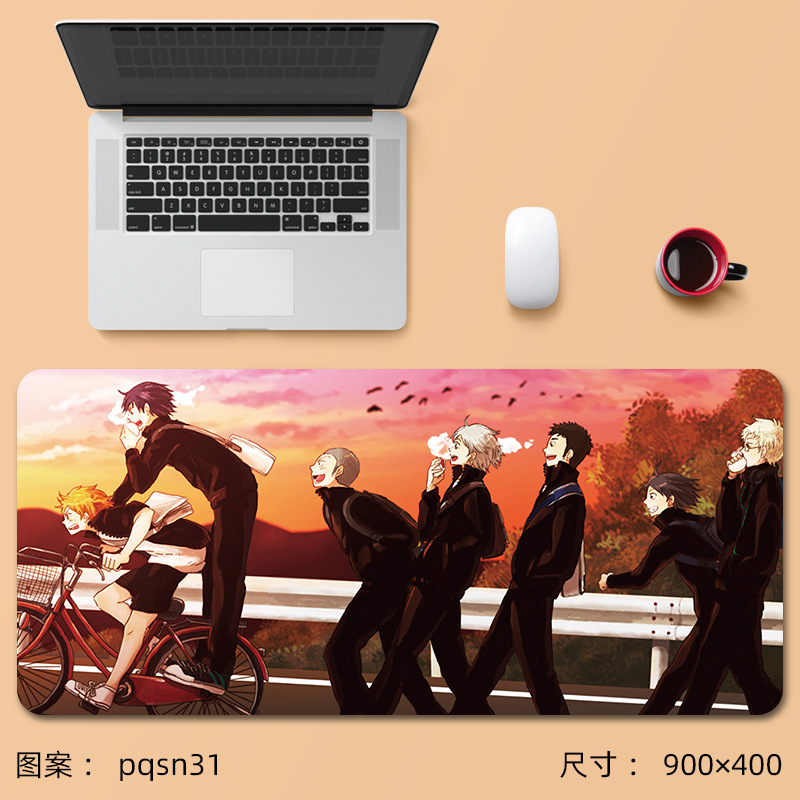 Lót chuột 300*800*3mm Haikyuu Mẫu 10