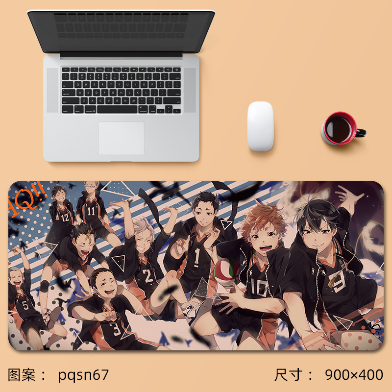 Lót chuột 300*800*3mm Haikyuu Mẫu 1