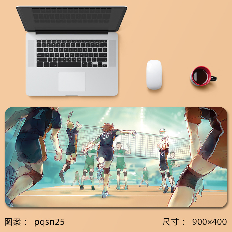 Lót chuột 300*800*3mm Haikyuu Mẫu 5
