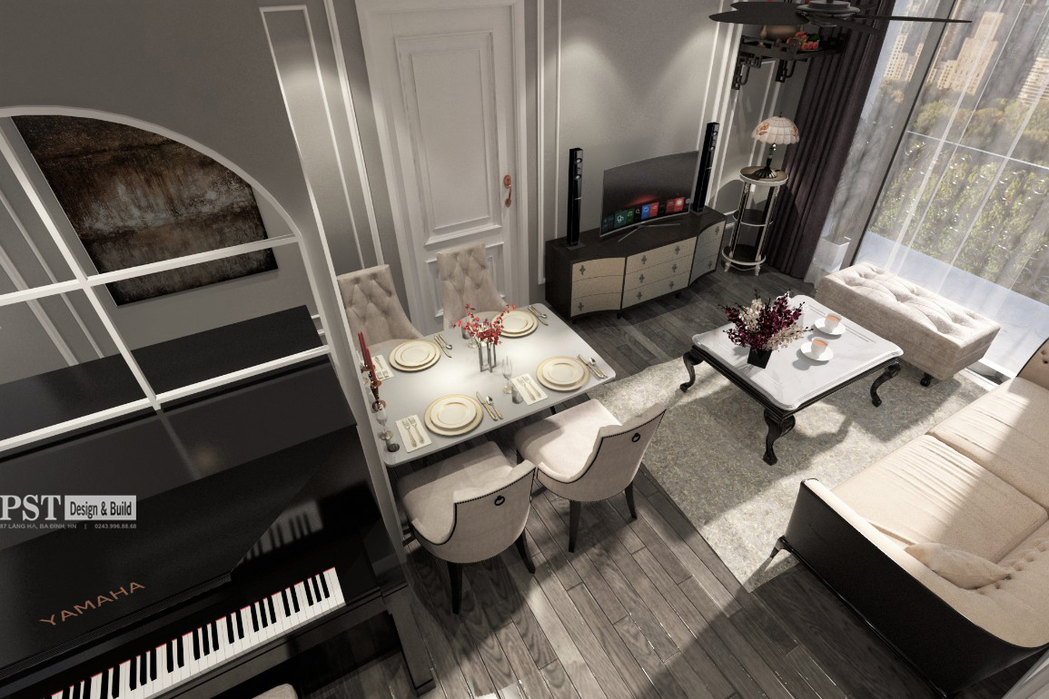 Nội thất chung cư Vinhome Skylake