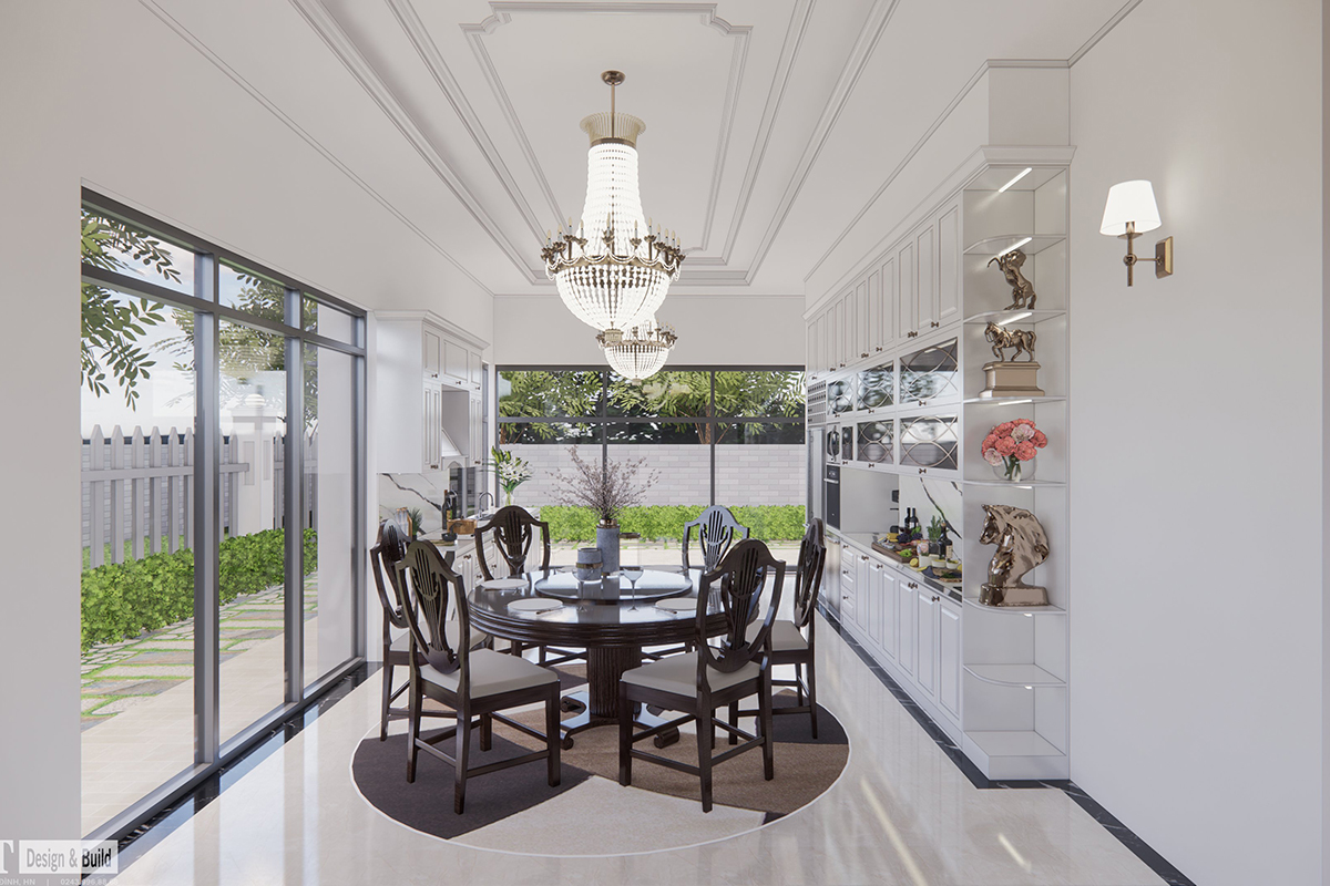 Nội thất biệt thự Yên Bái