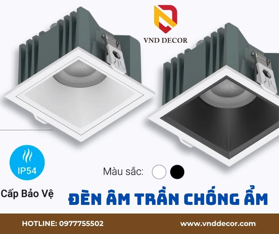 Tại Sao Nên Dùng Đèn Âm Trần Chống Ẩm Cho Nhà Tắm & Ban Công?