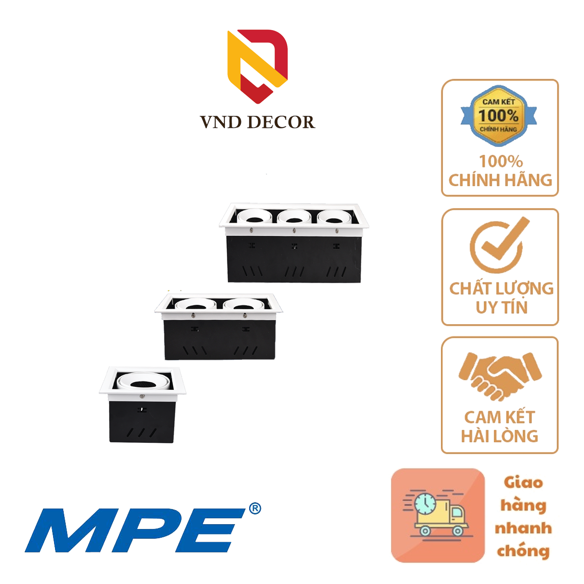 Đèn LED Âm Trần Downlight - Sự Lựa Chọn Đẳng Cấp