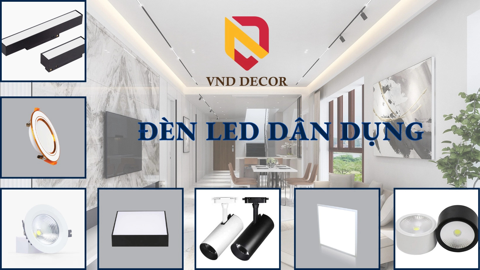VND DECOR- ĐẠI LÝ PHÂN PHỐI ĐÈN ÂM TRẦN MPE CHÍNH HÃNG
