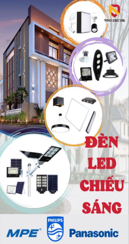 ĐÈN DÂN DỤNG PHỔ BIẾN CHO CĂN HỘ : CÔNG TY VND MANG ĐẾN SỰ LỰA CHỌN TỐI ƯU
