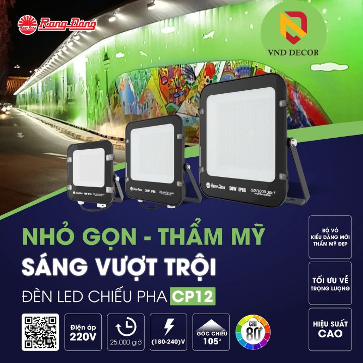 Khám Phá Đèn Pha LED CP12 Rạng Đông: Thiết Kế Nhỏ Gọn, Ánh Sáng Mạnh Mẽ