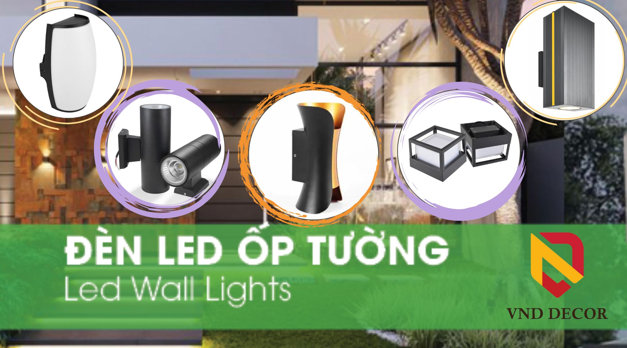 Đèn LED Hắt Tường Trang Trí Đẹp – Giá Tốt, Nhiều Mẫu Mới 2025