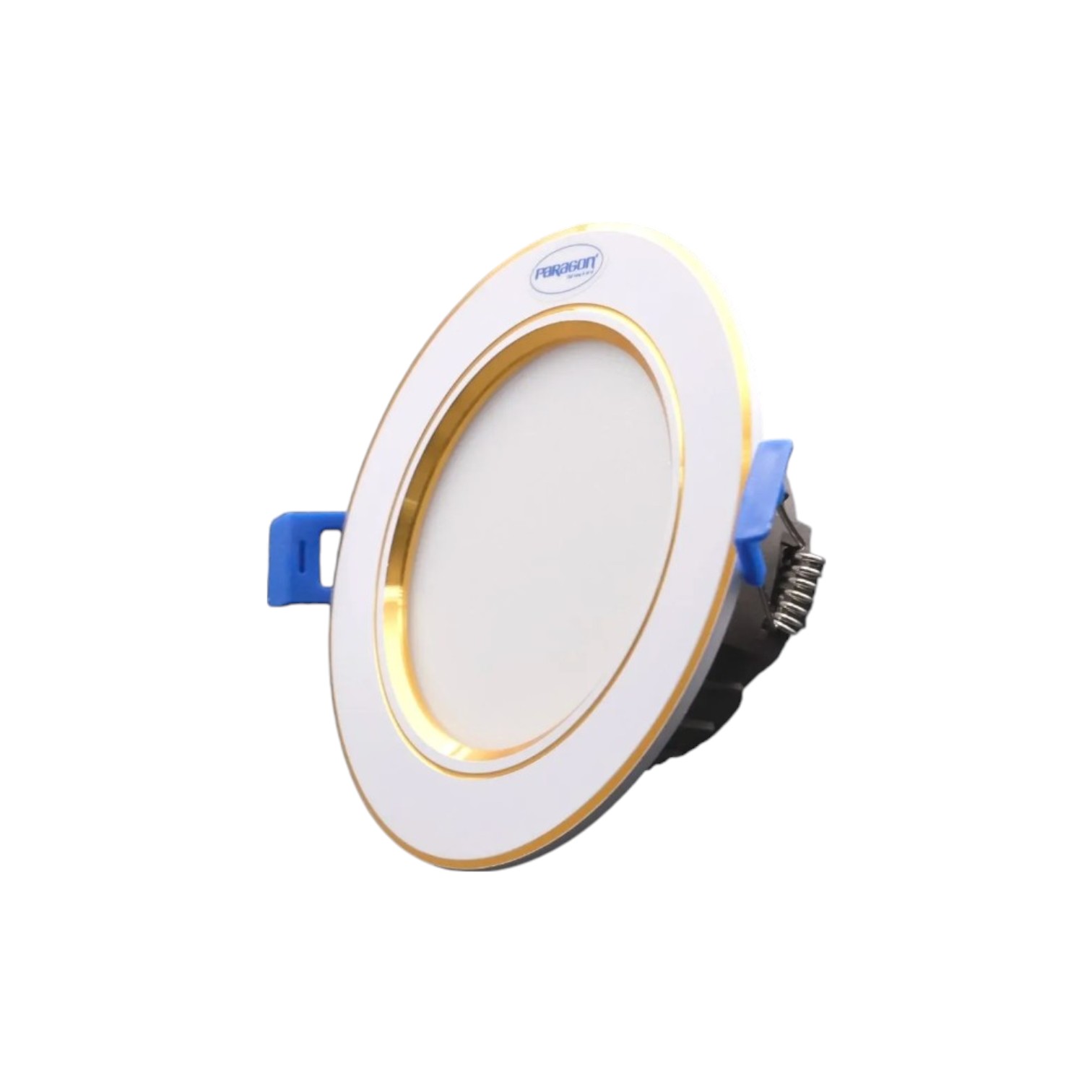 Đèn LED Downlight Viền Vàng 12W Âm Trần Đổi 3 Màu Paragon
