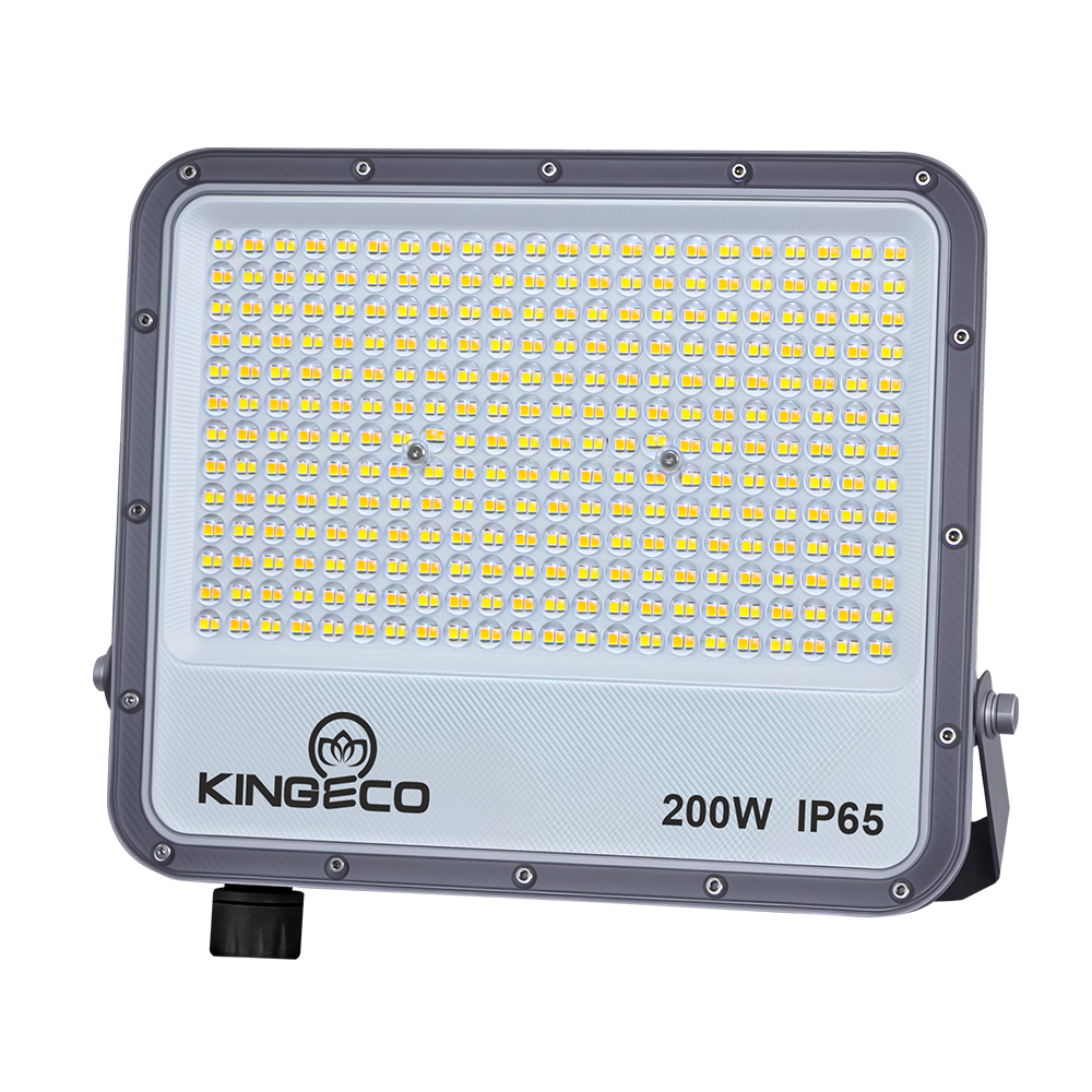Đèn Pha LED 200W Kingeco 3 Chế Độ Màu Ngoài Trời Chống Nước IP65
