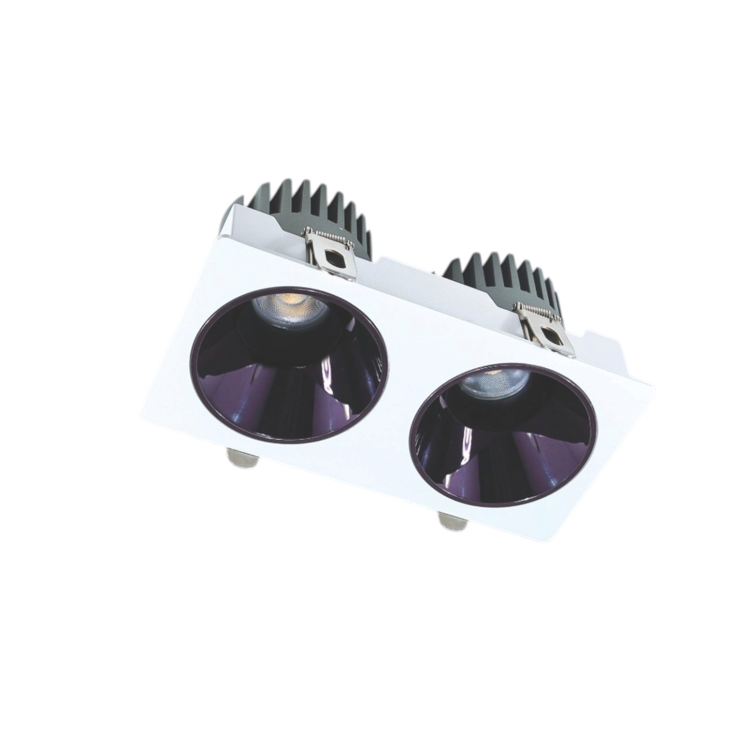 Đèn LED Downlight Đôi 10Wx2 Chỉnh Góc Anfaco AFC 750/2-10Wx2