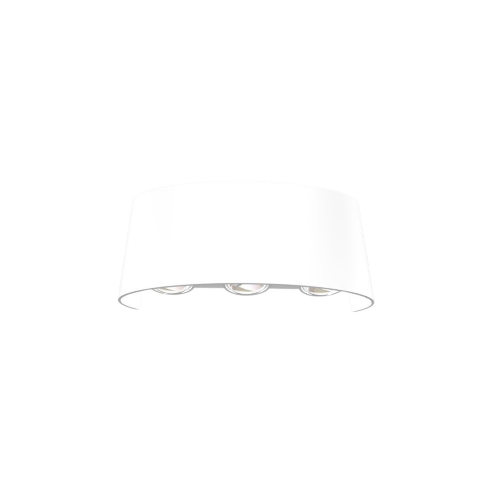 Đèn Led Gắn Tường Ngoài Trời 6 Tia 12W KINGLED Ánh Sáng Vàng 3000K