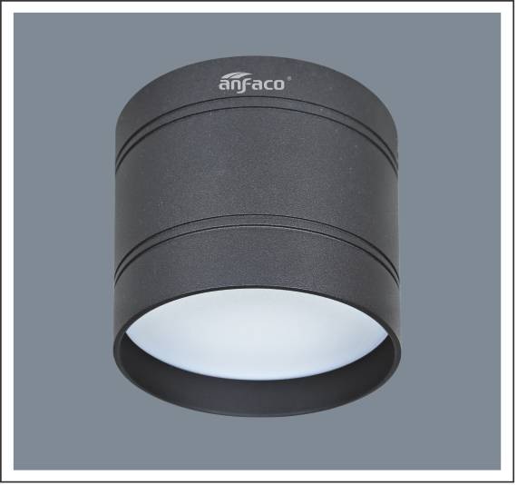 Đèn Lon Led Gắn Nổi ANFACO AFC 641D-Vỏ Đen