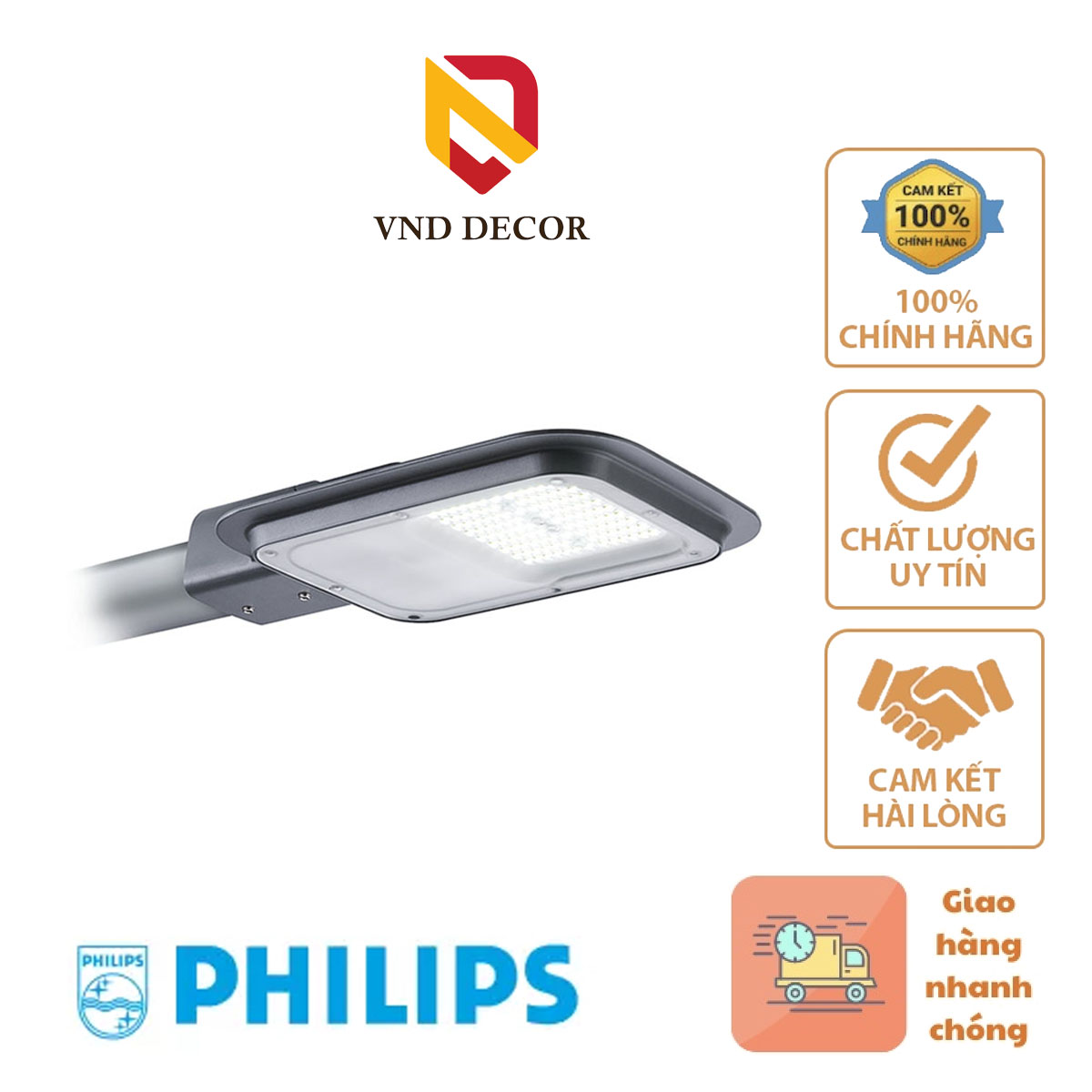 Đèn Đường Led Philips BRP131 LED125 100W