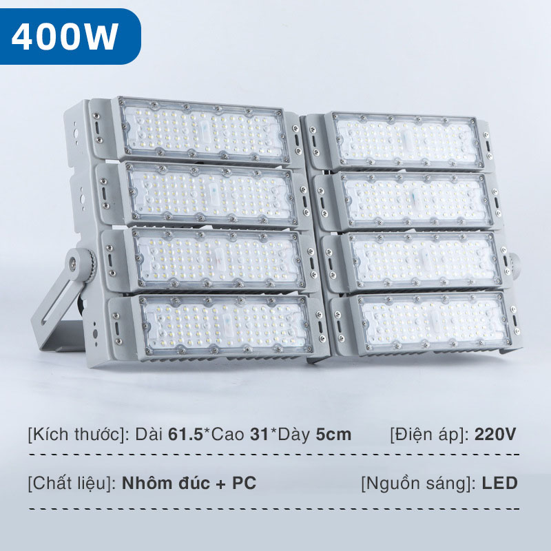 Đèn Led Pha Module 400W Ánh Sáng Trắng