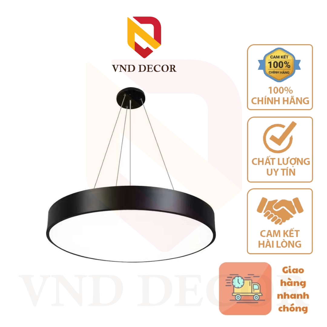 Đèn Thả Văn Phòng Hình Tròn 48W D600