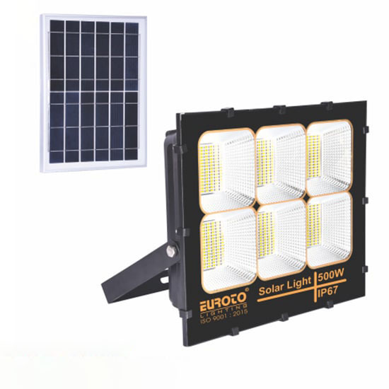 Đèn Pha Năng Lượng Mặt Trời Euroto Solar-67 500W