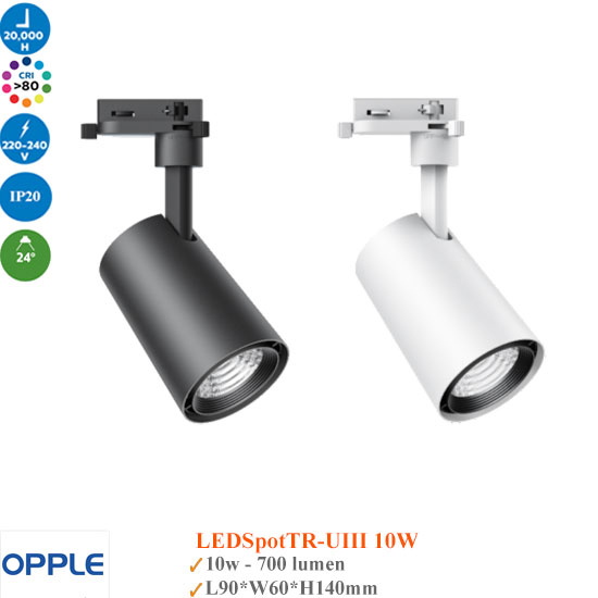 Đèn Led Thanh Ray 10W Opple LEDSpotTR-U3 T2