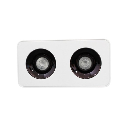 Đèn LED Lon Nổi Vuông Đôi 12W*2-15W*2 mẫu LOD