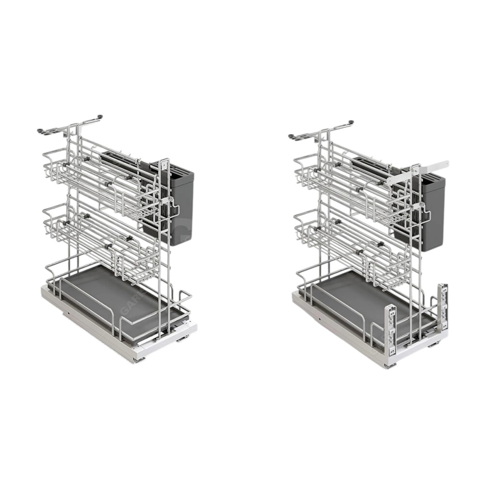 GIÁ ĐỂ DAO THỚT-GIA VỊ-CHAI LỌ MM02V GARIS