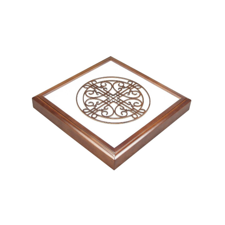 Đèn Ốp Trần Gỗ Tự Nhiên Cao Cấp Mã SN-6825-03