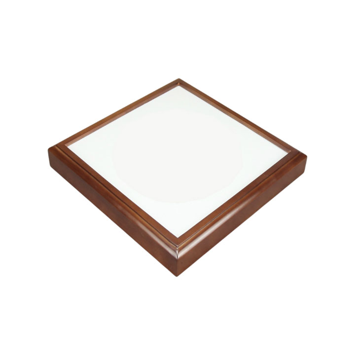 Đèn Ốp Trần Gỗ Tự Nhiên Cao Cấp Mã SN-6825-04