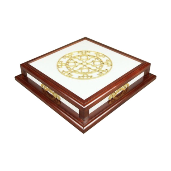 Đèn Ốp Trần Gỗ Tự Nhiên Cao Cấp Mã SN-6826