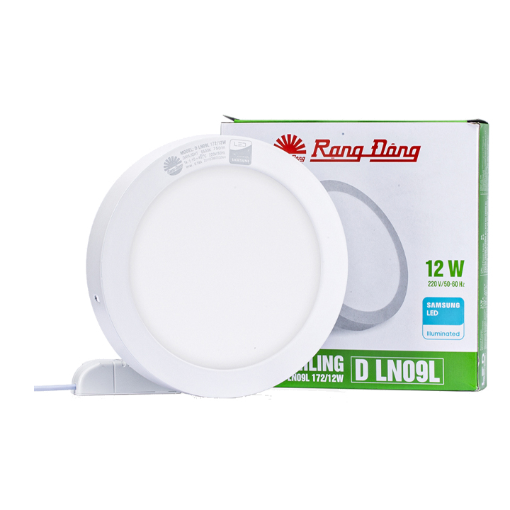 Đèn LED Ốp Trần Tròn LN09 RẠNG ĐÔNG 12W-18W-24W