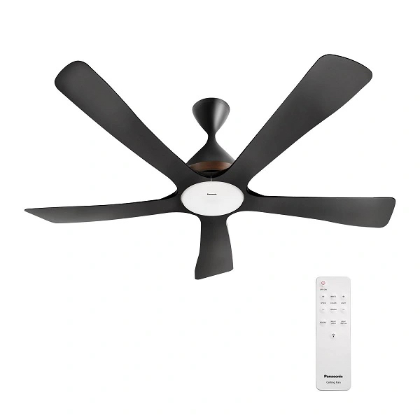Quạt Trần PANASONIC Thông Minh Wi-Fi 5 Cánh Có Đèn LED - F-60DGN