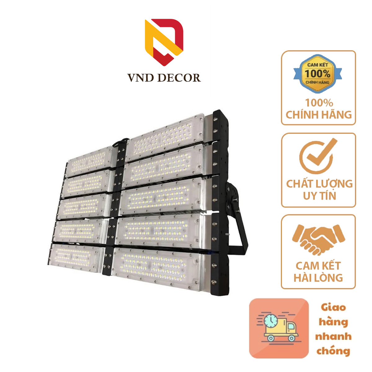 Đèn Pha Led Module Philips OEM 500W Chip SMD